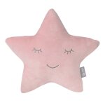 Coussin d�coratif �toile pour chambre d'enfant roba style rose pastel
