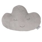 Coussin d�coratif nuage pour chambre d'enfant roba style gris argent�