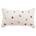 Coussin enfant fruits - fraci blanc