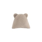 Coussin enfant ours biscuit