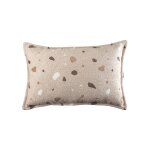 Coussin enfant rectangle design terrazzo terrazzo sand