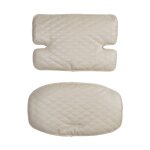 Coussins matelass�s en cuir pu d�perlant pour chaises hautes sit up gr�ge