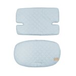Coussins matelass�s et d�perlants pour chaises hautes sit up bleu clair / bleu ciel