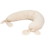Coussin de maternit� en double gaze de coton lav�e wabi - sabi naturel