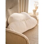 Coussin nuage en gaze de coton personnalisable cru