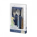 Couverts d'apprentissage le petit prince bleu