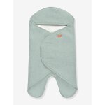 Couverture babynomade double polaire vert sauge