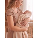 Couverture b�b� en tricot coton ficelle