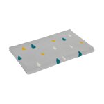 Couverture enfant nuages blanc