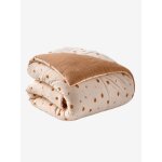 Couverture / fond de parc hrisson beige imprim