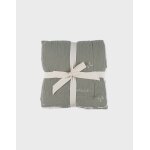 Couverture en gaze coton bio 75x100 vert Couverture en gaze coton bio 75x100 vert