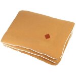 Couverture en gaze de coton jeanne camel