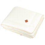 Couverture en gaze de coton jeanne cru