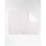 Couverture en groloudoux beige