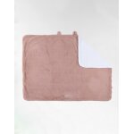 Couverture en groloudoux rose