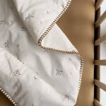 Couverture naissance matelass�e l'envol�e ambre