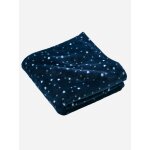 Couverture en polaire imprime toiles marine / toiles