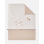 Couverture popsie gigi & louli en veloudoux� blanc