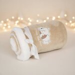 Couverture winnie polyester jaune