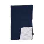 Couvre lit en double gaze de coton - baby sailor bleu