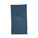 Couvre lit rectangulaire berceau en coton - original bleu nuit