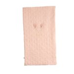 Couvre lit rectangulaire berceau en coton - original rose