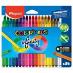 Crayons de couleur color peps infinity multicolore