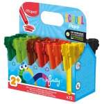 Crayons de couleur jumbo infinity multicolore