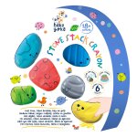 Crayons de couleur pierres - 6 multicolor