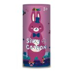 Crayons de couleur soie - lapin multicolor Crayons de couleur soie - lapin multicolor