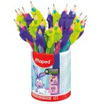 Crayons graphite hb guide doigts lapin multicolore