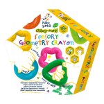 Crayons sensoriels de géométrie - 6 multicolor Crayons sensoriels de géométrie - 6 multicolor