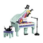 Creator 3 en1 d�coration musicale piano et chat 31392 multicolore