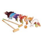 Croquet animaux de la fort beige