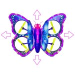 Crosslander butterfly - papillon volant tlcommand avec contrle gestuel violet