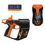 Crosslander� voiture t�l�command�e et pistolet laser noir