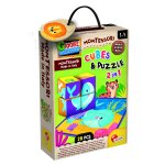 Cubes & puzzles 2 en 1 multicolore Cubes & puzzles 2 en 1 multicolore