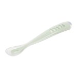 Cuill�re 1er �ge silicone vert brumeux