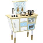 Cuisine vintage bleu