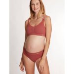 Culotte de grossesse taille basse zo cache - coeur terracotta