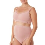 Culotte haute de grossesse sans couture organic rose