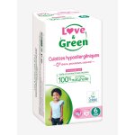 Culottes hypoallerg�niques t6 x 16 love & green blanc