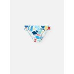 Culotte avec imprimé fantaisie bleu Culotte avec imprimé fantaisie bleu