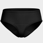 Culotte menstruelle taille haute coton absorbante r�utilisable noir