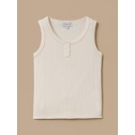 D�bardeur � c�tes - coton biologique ecru