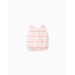 D�bardeur en coton � rayures blanc
