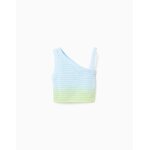 D�bardeur en croch� avec effet d�grad� bleu clair