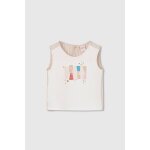 D�bardeur fille en coton blanc
