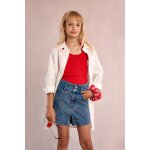 D�bardeur fronc� rouge