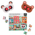 Decoder puzzle 100 pi�ces - quartier convivial multicolor